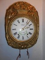 Large wall clock structure