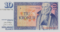 Iceland 10 kroner 1981 oz