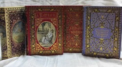 Books by József B. Eötvös. 4 volumes. 1894, Ráth Mór editions. They are in very nice condition!!!!