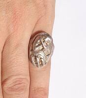 Sezgin brand silver ring