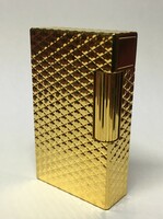 S.T. Dupont paris gold-plated lighter ii.