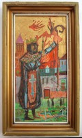 Kondor Béla - Liberius című festménye