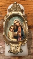 Antik gyertya, Szűz Mária  gyerekével
