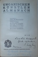 Ungarischer künstler almanac - dedicated