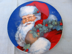 2 Birgit schrowagne adler Santa plates in one