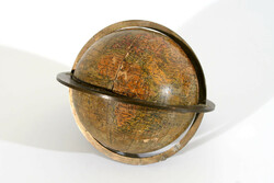 Ludwig julius heymann globe berlin 19th century | antique globe globe forest globe