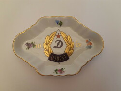 Rarity!! Old Herend bowl with Újpest dozsa 10 years emblem in collection