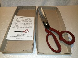 "MERCHANT & MILLS" angol szabóolló, dobozában. Használati eszköz. Dekoráció .