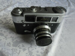 Fed 4 old Russian camera with flash