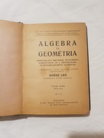 Leo Gresz - algebra and geometry (1934)