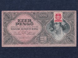 Háború utáni inflációs sorozat (1945-1946) 1000 Pengő bankjegy 1945 (id50460)
