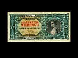 100.000 MILPENGŐ - INFLÁCIÓS BANKJEGY - 1946.04.29