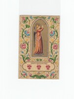 Vallásos képeslap A.Lerocchi - Milano, Firenze dombornyomott 1927