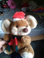 Plush toy, Christmas mouse, negotiable