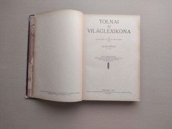 1926-os Tolnai Új Világlexikon 1. kötet (A-BAD)