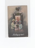 Újévi Ünnepi  képeslap gyerekek fotók