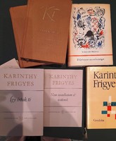 Karinthy FRIGYES könyvcsomag- ritka kötetekkel!