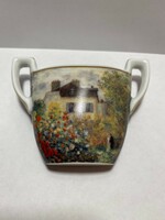 Goebel mini vase with Monet motif