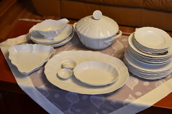 Herend white tableware