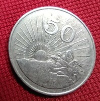 Zimbabwe 1990. 50 cent