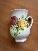 Beautiful round rose mug in English style