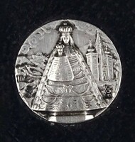 1L416 Patrona Hungariae - Magyarok Nagyasszonya jelzett ezüst érme