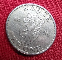 Norvégia 1953. 1 korona
