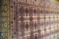 Hand-knotted Iranian Persian rug