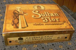 Sultan Flor török pipadohány fémdoboz