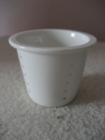 Régi porcelán teaszűrő