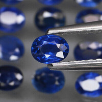 Natural Madagascar sapphires 3x4 mm with oval cuts guaranteed!!!