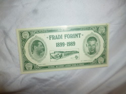 Fradi forint 1899 -1989