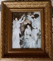 Fk/270 - John Singer Sargent - Portrait of the Acheson Sisters - Lithograph