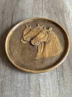 Vintage wooden horse image