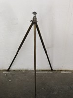 Old copper photo tripod tripod telescopic adjustable