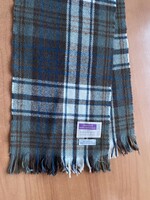 Pure wool soft scottish plaid scarf