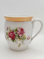 Epiag Czech rose porcelain large tumbler, mug