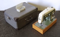 1L447 old working neumann sewing machine in its original box