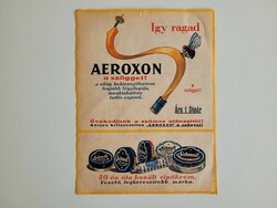 Old antique forest zatócs shop schmoll paste and aeroxon fly catcher paper advertisement 