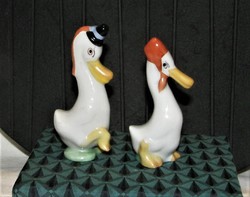 Herend boy-girl duck couple