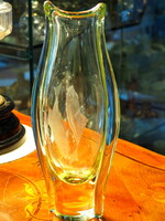 Fish glass vase