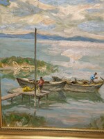 József Csáki-Maronyák: fishing boats