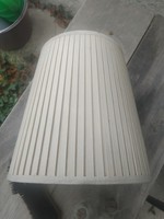 Retró törtfehér - fehér - vajszínű  lámpaernyő
