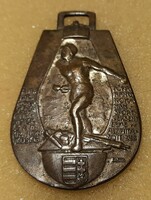 Magyar Királyi  Honvédség sportverseny érem 1922 .  posta van !