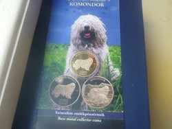 Komondor HUF 2000 non-ferrous commemorative coin for sale! Pp unc