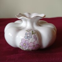 Zsolnay flower-patterned tomato pot, vase