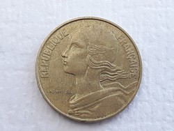 Franciaország 10 Centimes 1986 érme - Francia 10 Cent 1986 külföldi pénzérme