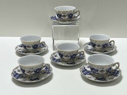 Zsolnay Marie Antoinette coffee cups