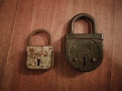 Old padlock, 2 pcs