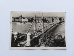 Old postcard photo postcard Budapest Elizabeth Bridge